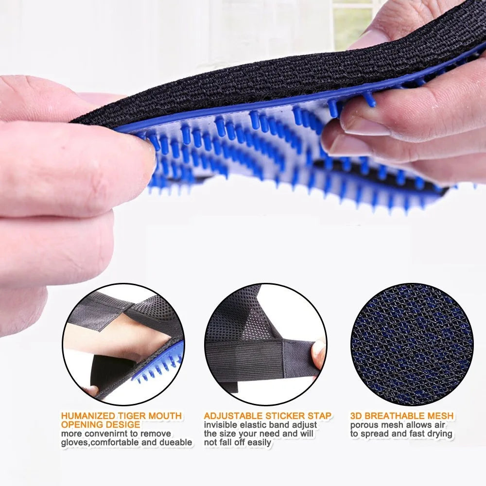Deshedding Grooming Gloves