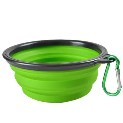 Collapsible Silicone Dog Bowl
