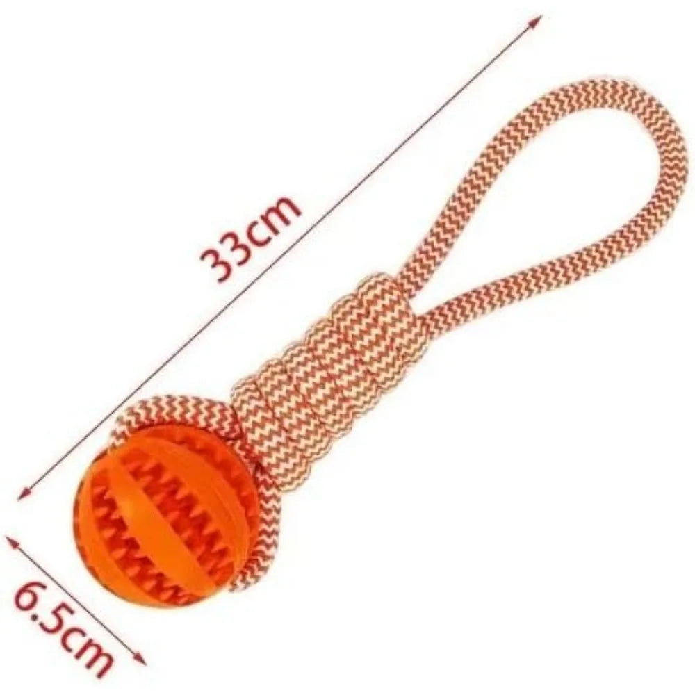 Dog Training Rope Ball