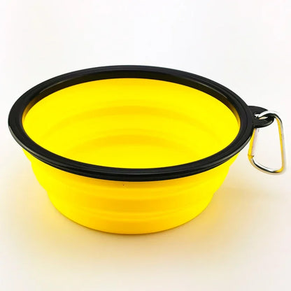 Collapsible Silicone Dog Bowl