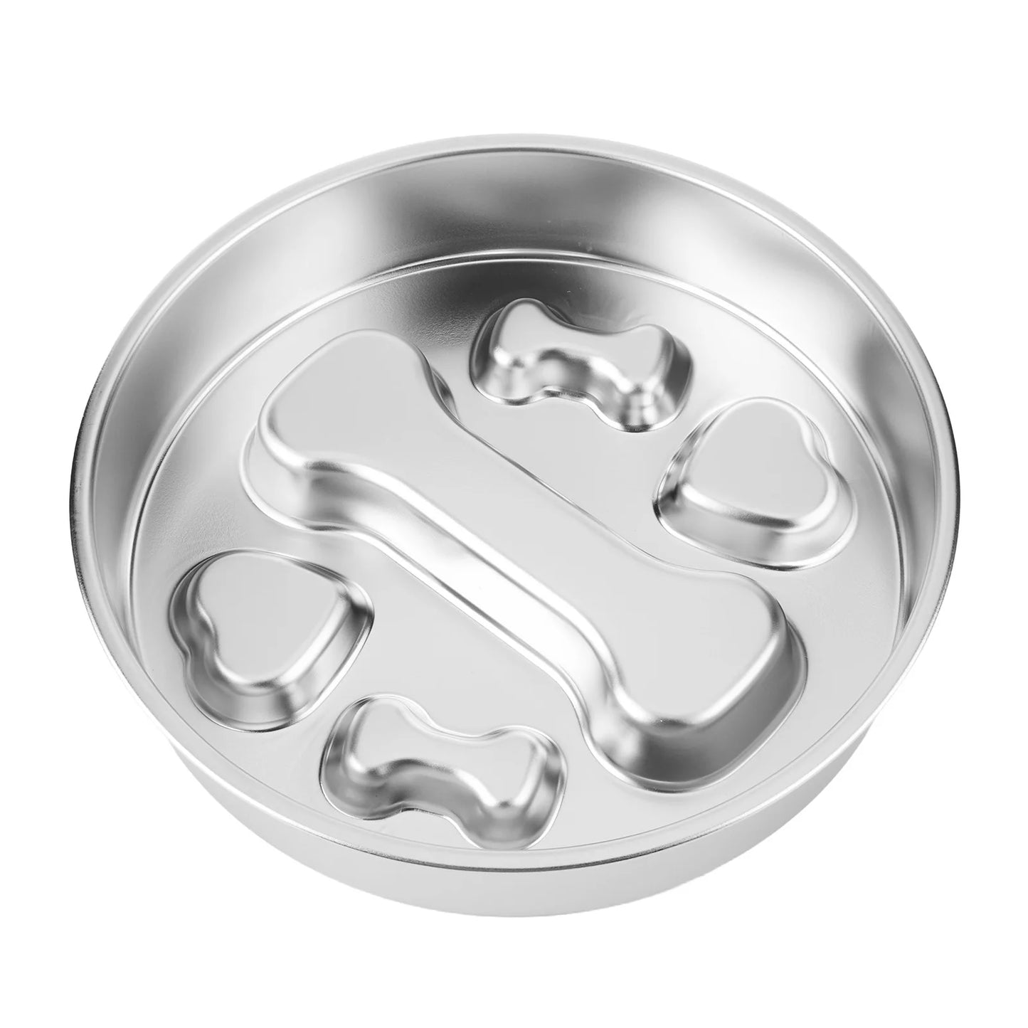 Stainless Steel Slow Feeder Bowl