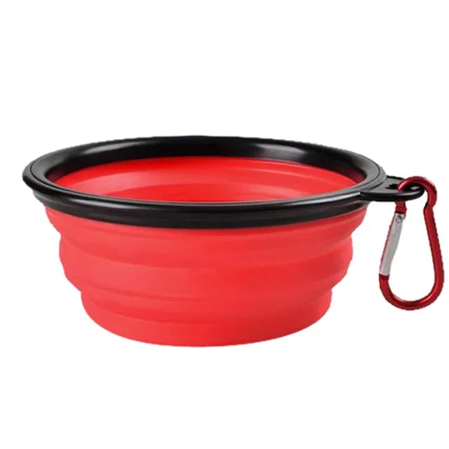 Collapsible Silicone Dog Bowl