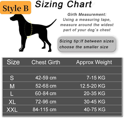 Personalized Reflective No-Pull Dog Harness