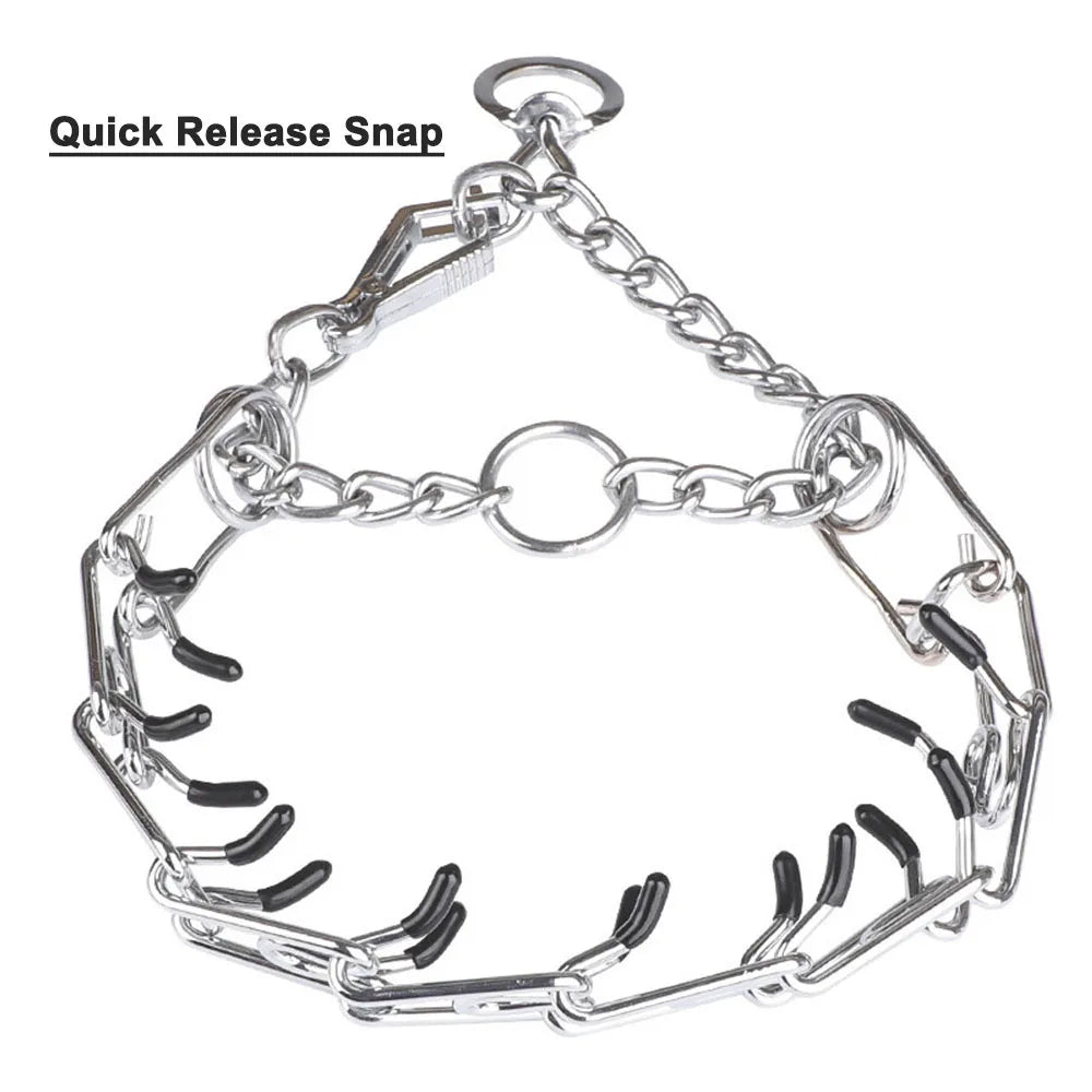 Adjustable Prong Dog Training Collar