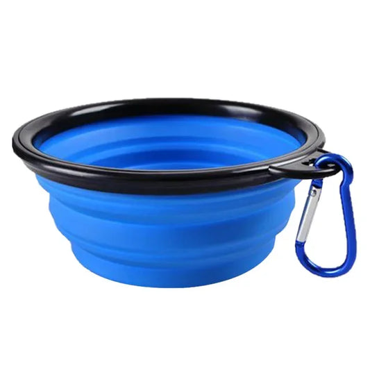 Collapsible Silicone Dog Bowl