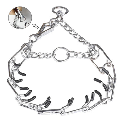 Adjustable Prong Dog Training Collar