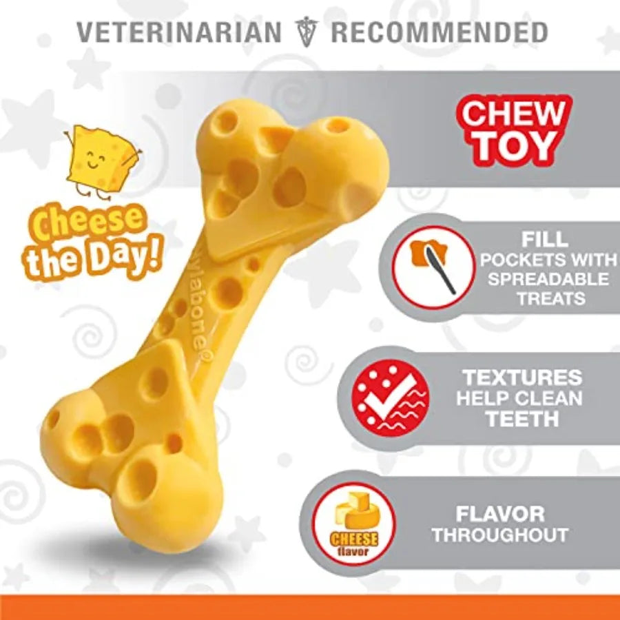 Cheese Bone Power Chew Toy