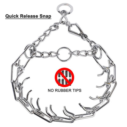 Adjustable Prong Dog Training Collar