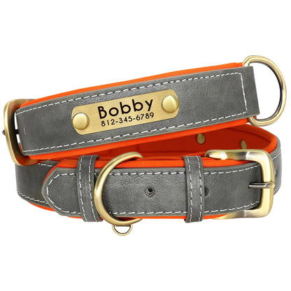 Customized Dog Collar Leash Set